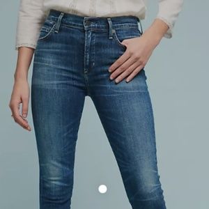 Citizens of Humanity Rocket Crop High-Rise Skinny Jeans | Women's Size 31